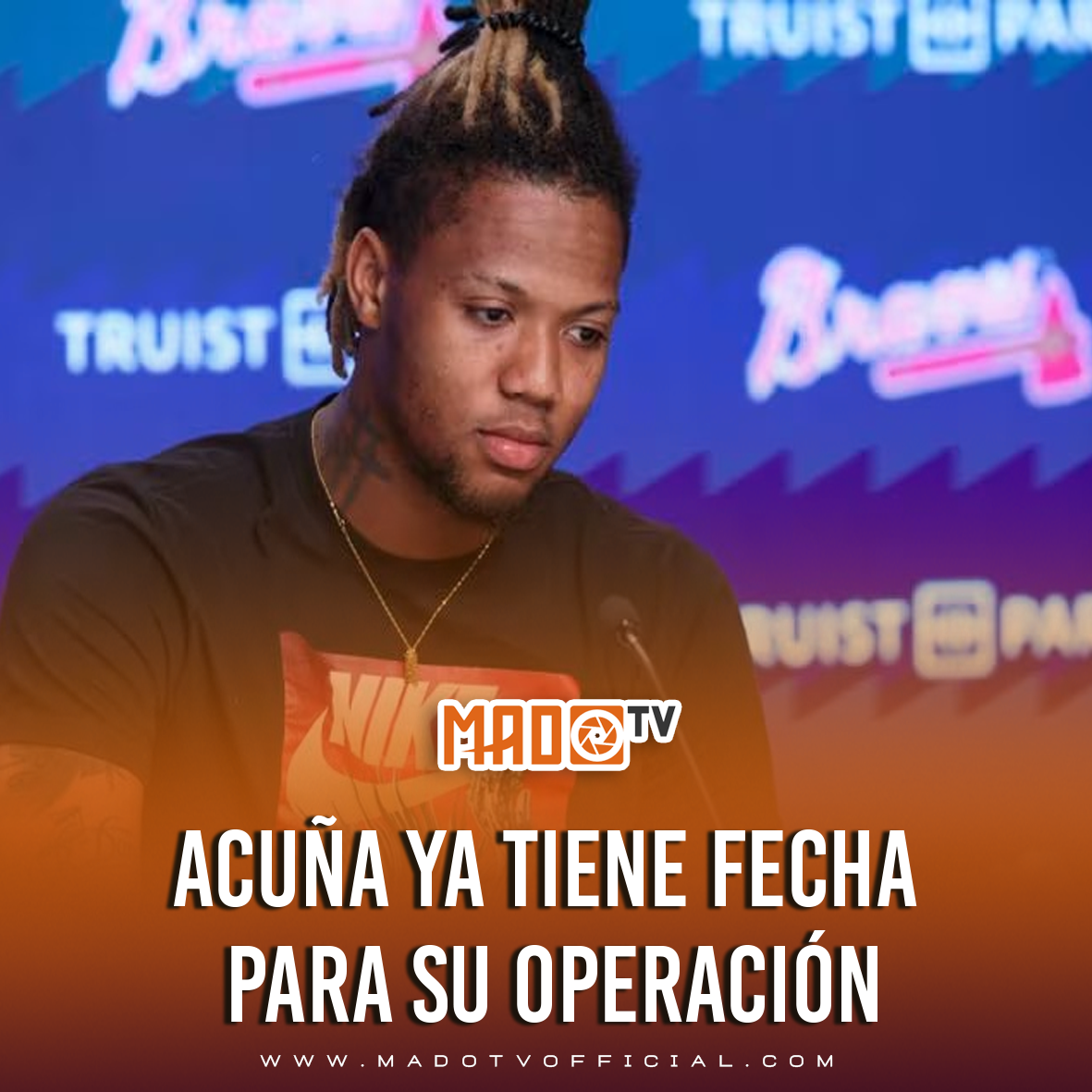 Acuña ya tiene fecha para su operación