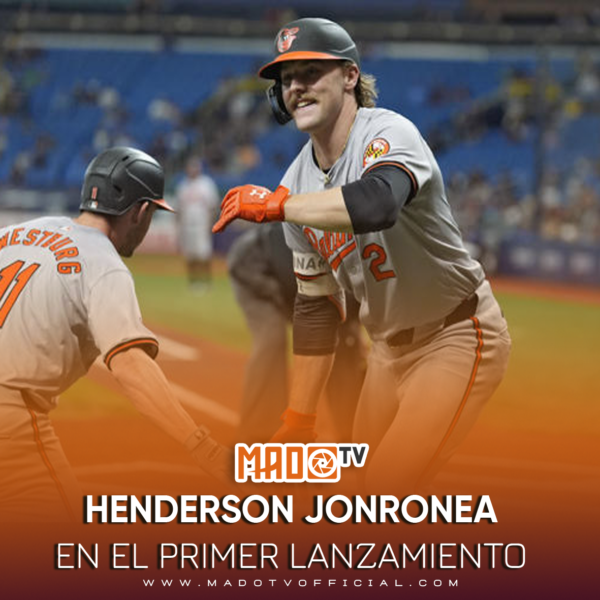 Henderson jonronea en el primer lanzamiento para llevar a Baltimore a completar barrida sobre los Rays