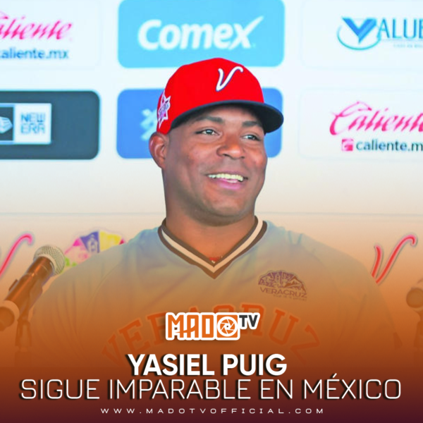 Yasiel Puig sigue imparable en México