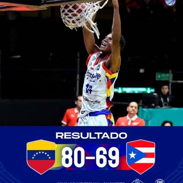 Venezuela debutó con victoria en la Americup U18