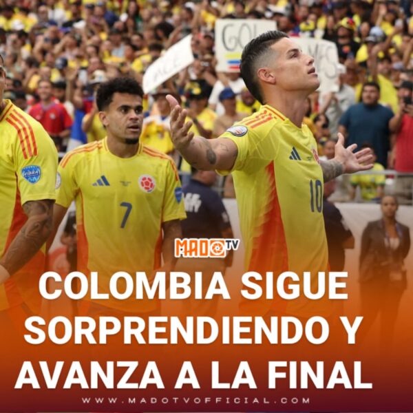 COLOMBIA SIGUE SORPRENDIENDO Y AVANZA A LA FINAL