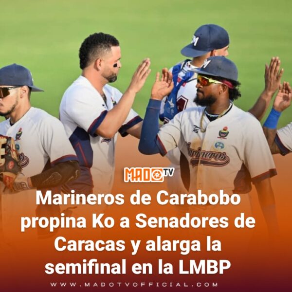 Marineros de Carabobo propina Ko a Senadores de Caracas y alarga la semifinal en la LMBP