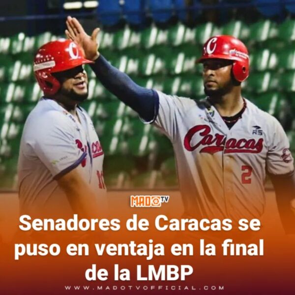 Senadores de Caracas se puso en ventaja en la final de la LMBP
