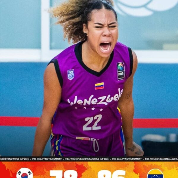 Venezuela ganó si primer partido del Torneo Preclasificatorio al Mundial de Baloncesto Femenino FIBA 2026