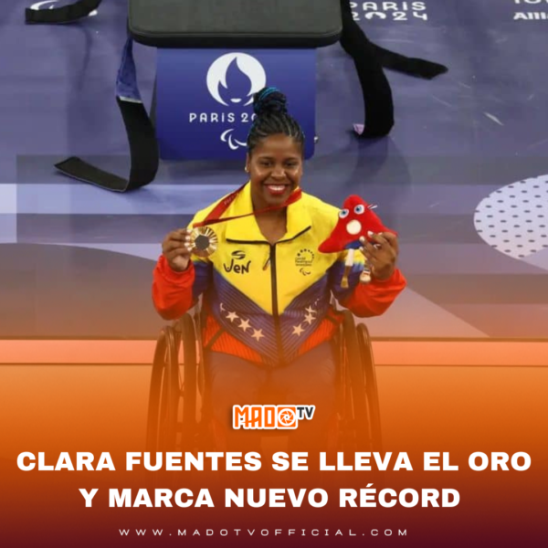 🥇 CLARA FUENTES SE LLEVA EL ORO Y MARCA NUEVO RÉCORD.