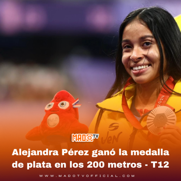 Alejandra Pérez ganó la medalla de plata en los 200 metros – T12