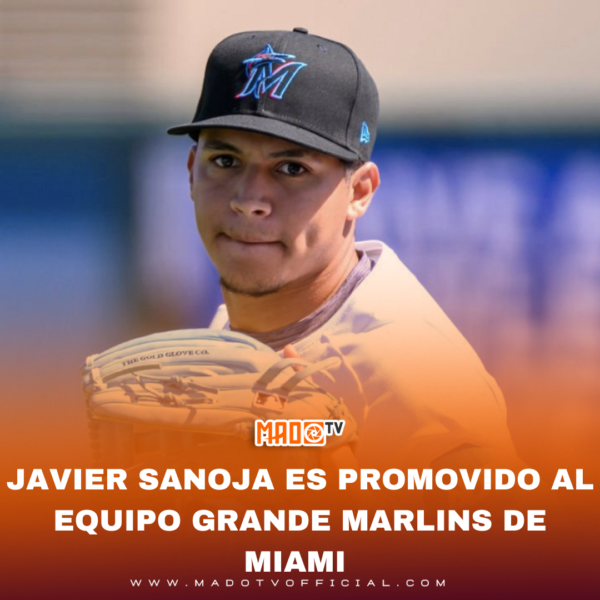 Javier Sanoja promovido al equipo grande Marlins de Miami