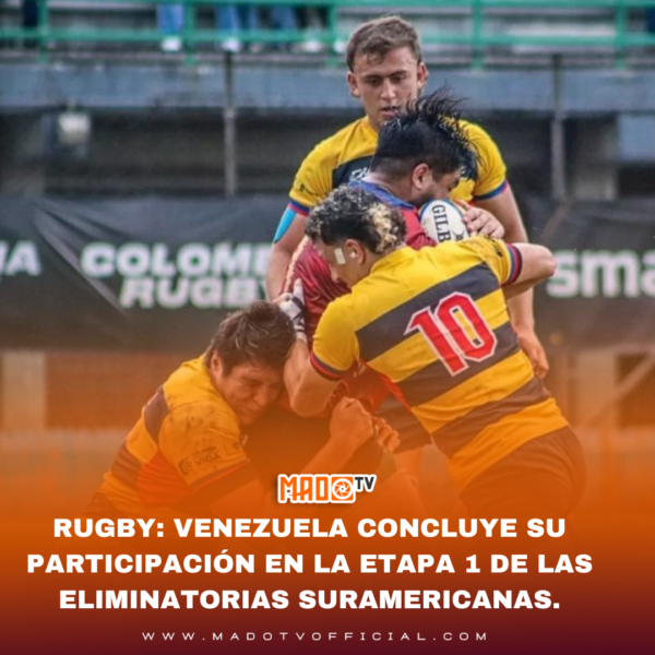 RUGBY: VENEZUELA CONCLUYE SU PARTICIPACIÓN EN LA ETAPA 1 DE LAS ELIMINATORIAS SURAMERICANAS.