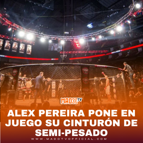 Alex Pereira pone en juego su cinturón de semi-pesado