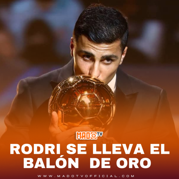 ¡RODRI SE LLEVA EL BALÓN DE ORO!