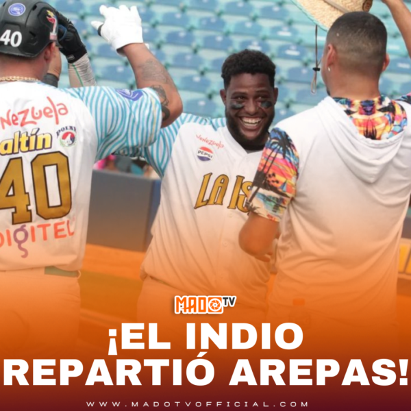 ¡EL INDIO REPARTIÓ AREPAS!