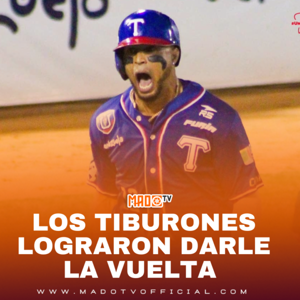 LOS TIBURONES DE LA GUAIRA LOGRARON DARLE LA VUELTA AL MARCADOR