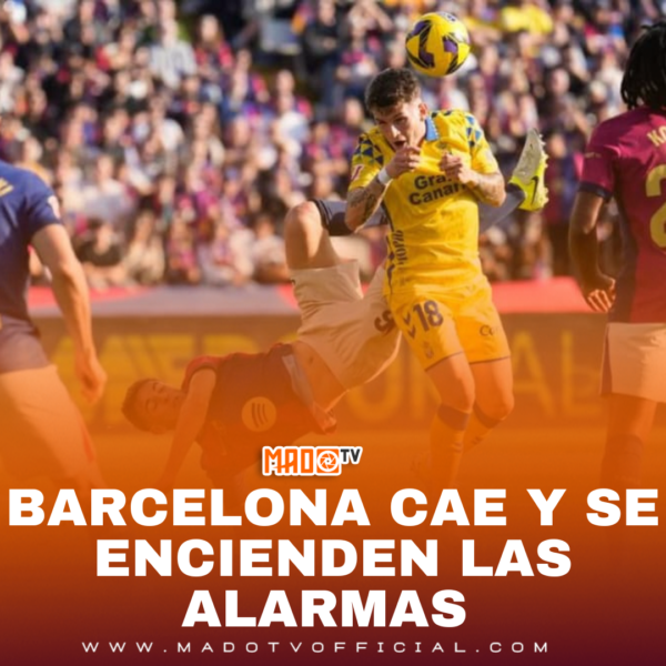 BARCELONA CAE Y SE ENCIENDEN LAS ALARMAS