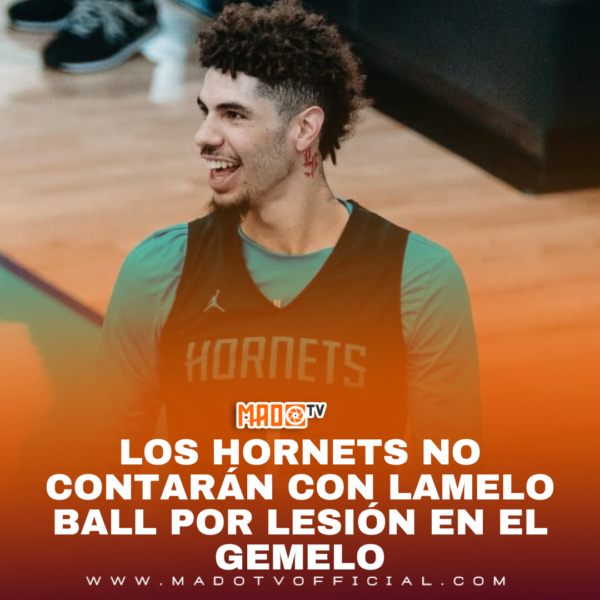 Los Hornets no contarán con LaMelo Ball por lesión en el gemelo