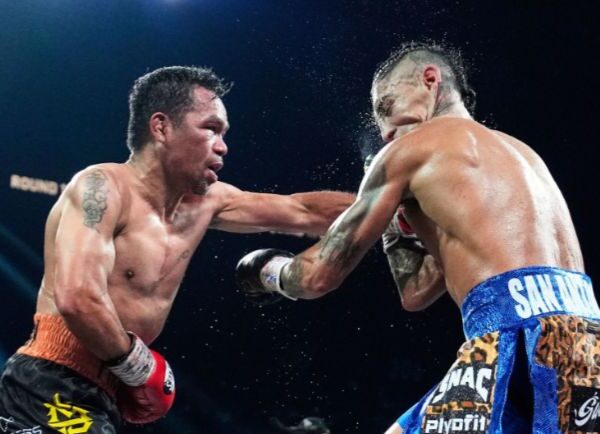 Manny Pacquiao volvió y empató&nbsp; en una pelea Increíble a los 46 Años