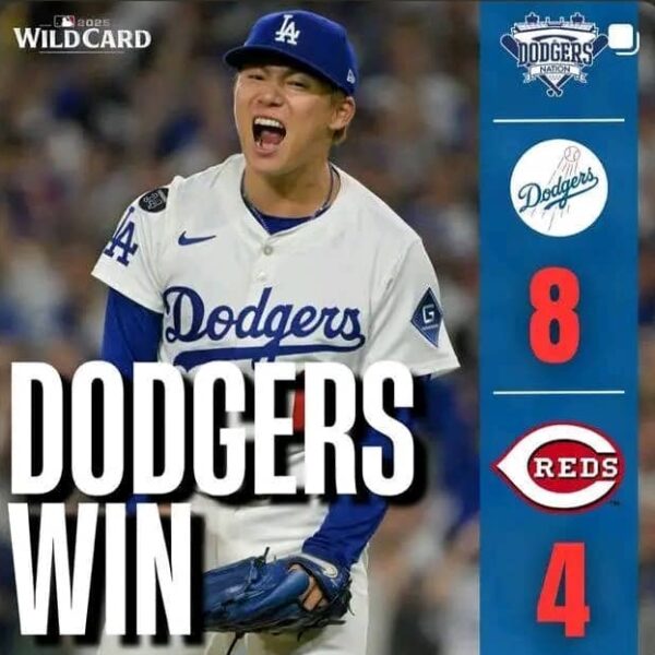 Los Dodgers dejan en el camino a los Rojos de Cincinnati